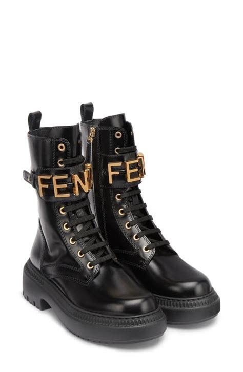 fendi red high boots|fendi lace up rain boots.